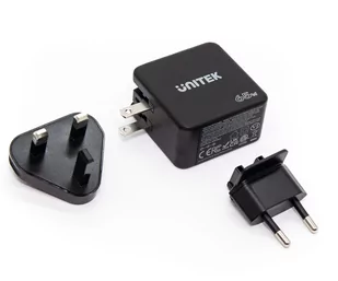 Unitek GaN 1x USB-A 2x USB-C 65W Quick Charge 3.0 - Ładowarki do telefonów - miniaturka - grafika 3