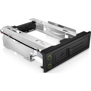 Icy Box Kieszeń 3.5 SATA/SAS HDD IB-166SSK-B - Obudowy i kieszenie na dyski twarde - miniaturka - grafika 1