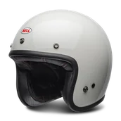 Kaski motocyklowe - Kask Otwarty Bell Custom 500 Złamany BiałyS - miniaturka - grafika 1