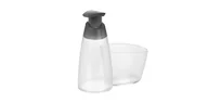 Suszarki do naczyń - Tescoma Dozownik detergentu z miejscem na gąbkę CLEAN KIT, 350 ml - miniaturka - grafika 1