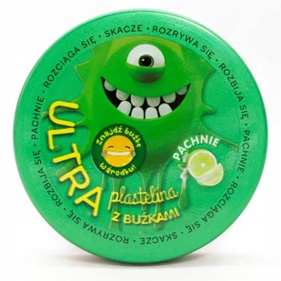 Epee Ultraplastelina z buźkami Limonka zielona - Masy plastyczne - miniaturka - grafika 1