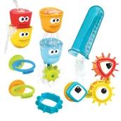 Zabawki do kąpieli - Zabawka Do Kąpieli - Zestaw Do Wody Z Kubkami I Trybikami - miniaturka - grafika 1
