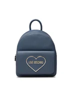 Plecaki - LOVE MOSCHINO Plecak JC4140PP1FLR0707 Niebieski - miniaturka - grafika 1