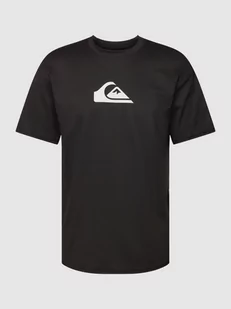 T-shirt z nadrukiem z logo model ‘SOLID STREAK’ - Koszulki męskie - miniaturka - grafika 1