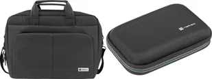 Torba Natec Torba Natec Gazelle 14" NTO-0814 + Etui na dysk twardy Krill 2 Czarne NET-2053 - Torby na laptopy - miniaturka - grafika 1