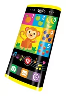 Zabawki interaktywne dla dzieci - Dumel Discovery Smartfon. Nauka z małpką - miniaturka - grafika 1