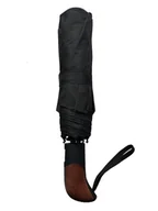 Parasole - Czarny parasol męski full automat tiross TS-1504 - miniaturka - grafika 1