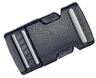 Pasmanteria - Klamra Plastikowa 25 Mm (1 Szt) Granatowa - miniaturka - grafika 1