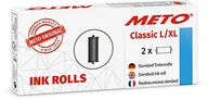 Cenówki - METO Rolki malarskie do etykiet METO Classic L, XL Profi 30007715 (do etykiet 32 x 19 mm i 29 x 28 mm) 2 sztuki, czarne - miniaturka - grafika 1