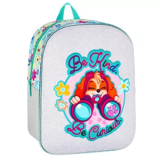 Psi Patrol Skye Szary plecak przedszkolny dla dziewczynki 3D, 32x27x11 cm Uniwersalny - Plecaki szkolne i tornistry - miniaturka - grafika 1