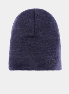 Czapka Buff Midweight Merino Wool Hat - night blue - Czapki męskie - miniaturka - grafika 1