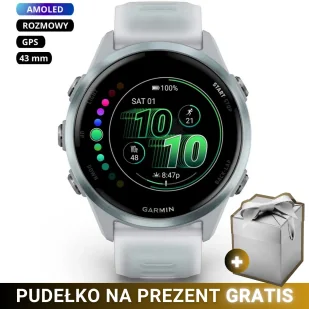 Garmin Forerunner 570 Biały - Smartwatch - miniaturka - grafika 1