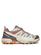 Buty trekkingowe damskie - Salomon Trekkingi X Ultra 360 Edge L47818300 Szary - miniaturka - grafika 1