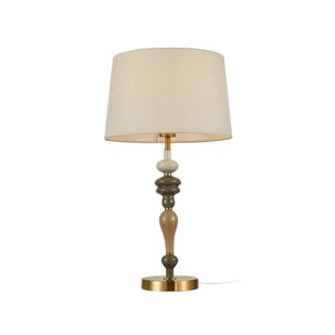 Moren lampa stołowa 1xE27 brąz antyczny TB-84678-AB - Lampy stojące - miniaturka - grafika 1