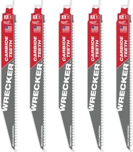 MILWAUKEE S TCT WRECKER CARBIDE HACKSAW BLADE 230mm/6T/5pcs. - Brzeszczoty - miniaturka - grafika 1