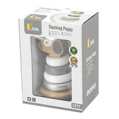 Układanki dla dzieci - Viga Układanka piramidka piesek V51613 - miniaturka - grafika 1