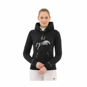 Kurtki jeździeckie - Spooks Bluza LOGO SEQUIN HOODY - navy - miniaturka - grafika 1