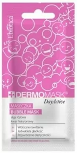 Lbiotica Dermomask Day Active Bubble Mask maseczka alga różowa i kwas hialuronowy 10 ml - Maseczki do twarzy Lbiotica Dermomask Day Active Bubble Mask maseczka alga różowa i kwas hialuronowy 10 ml - Maseczki do twarzy - miniaturka - grafika 1