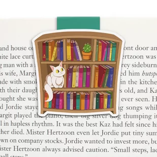 Zakładka do książki magnetyczna, Biblioteczka - Zakładki do książek - miniaturka - grafika 1