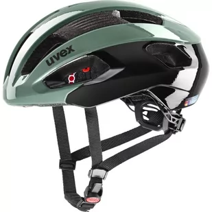 Kask rowerowy Uvex Rise | MOSS GREEN-BLACK 56-59 cm - Kaski rowerowe - miniaturka - grafika 1