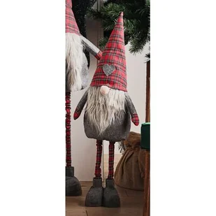 Skrzat tekstylny krasnal 103 cm Pan/Pani - Ozdoby bożonarodzeniowe - miniaturka - grafika 1