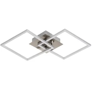 Oprawa LED LIGHTLOGIC LL DIJON 2S-LEDDIM-RC (66285) Srebrny - Lampy sufitowe - miniaturka - grafika 1