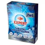 Inne artykuły czyszczące - Carrefour Expert Tabletki do zmywarek 7w1 1800 g (90 x 20 g) - miniaturka - grafika 1