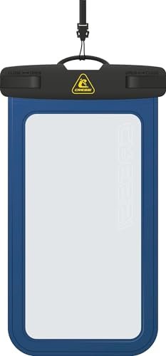 Cressi Johnny Phone Case Blue - Wodoodporne twarde etui na telefon komórkowy, niebieskie, 18 cm, dorosły unisex