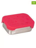 Sztućce dla dzieci - Ergobag 2-częściowy zestaw w kolorze różowym - 17 x 6 x 12 cm - miniaturka - grafika 1