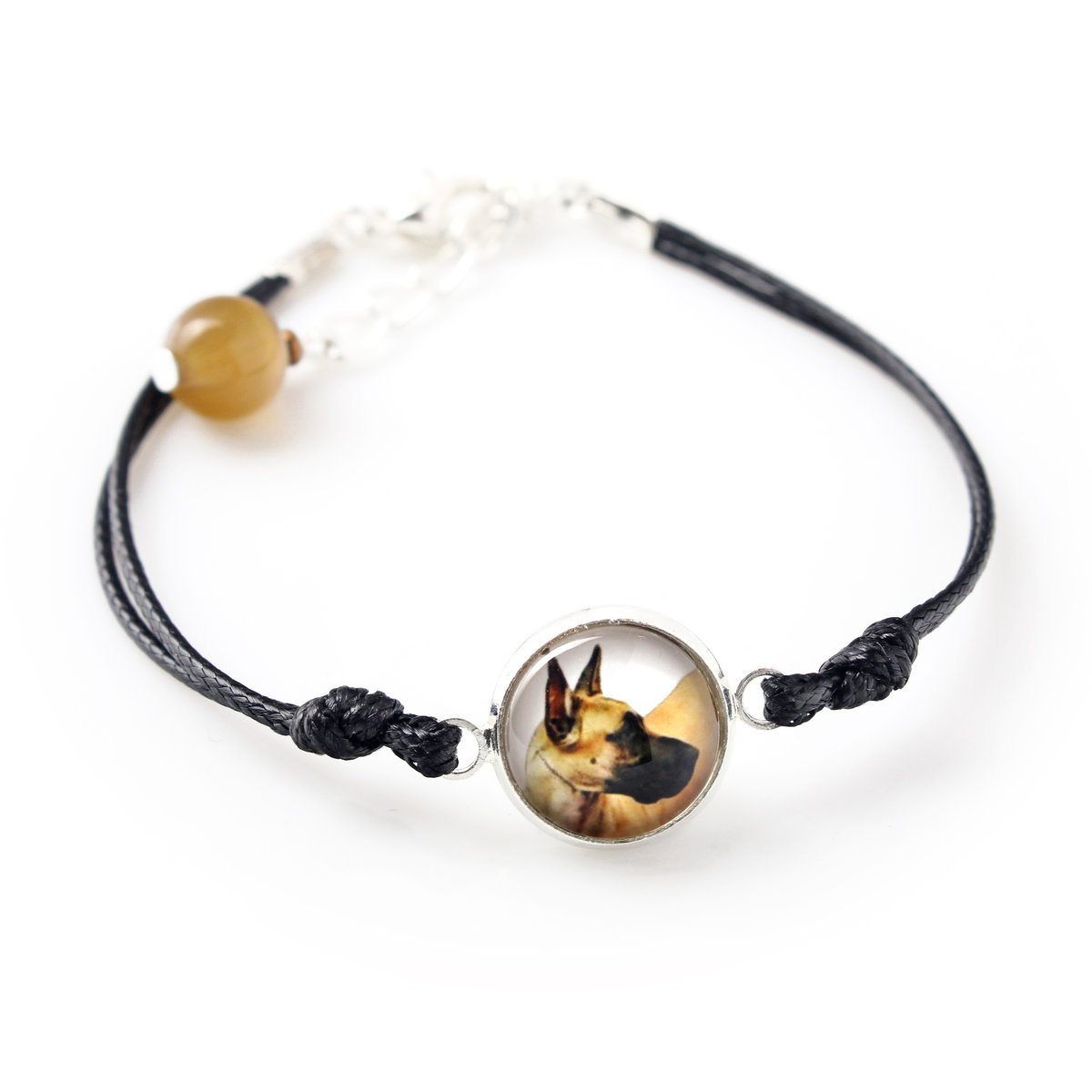 Dog niemiecki I - bransoletka z twoim zdjęciem handmade, wyjątkowa biżuteria marki Art-Dog