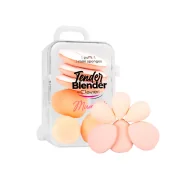 Gąbeczki do makijażu - CLAVIER TENDER BLENDER MUA KIT ZESTAW MINI APLIKATORÓW DO MAKIJAŻU BIAŁY - miniaturka - grafika 1