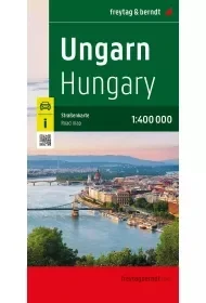Mapa Węgry 1:400 000 - Opracowanie zbiorowe - Przewodniki - miniaturka - grafika 1
