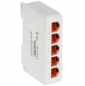 Switche - SWITCH POE / EXTENDER SPT-POE/4G-POE-DIN 5-PORTOWY DELTA NETWORK SPT-POE/4G-POE-DIN - miniaturka - grafika 1