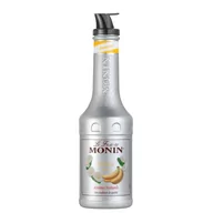 Syropy i koncentraty owocowe - Monin Puree Banana 1 l - banan - miniaturka - grafika 1