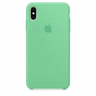 Etui i futerały do telefonów - APPLE SILICONE CASE IPHONE XS MAX SPEARMINT OTWARTE OPAKOWANIE - miniaturka - grafika 1