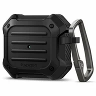 Akcesoria do słuchawek - Apple SPIGEN Etui na słuchawki SPIGEN Tough Armor Airpods 3 Czarny - miniaturka - grafika 1
