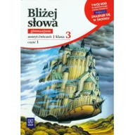 Podręczniki dla gimnazjum - WSiP Bliżej słowa 3 Zeszyt ćwiczeń, część 1. Klasa 3 Gimnazjum Język polski - Ewa Horwath - miniaturka - grafika 1