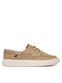 Buty dla chłopców - Tommy Hilfiger Półbuty T3B4-34352-0315 Beżowy - miniaturka - grafika 1