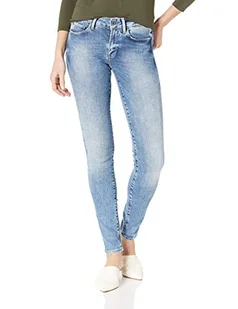 G-STAR RAW Jeansy damskie 3301 Contour High Waist Skinny, niebieski (Medium Aged 6742-071), 25W x 32L - Spodnie damskie - miniaturka - grafika 1