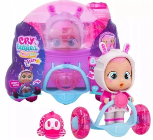 Cry Babies Magic Tears Stars Coney Króliczek Lalka Domek Na Kółkach Świeci - Lalki dla dziewczynek - miniaturka - grafika 1