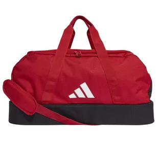 Torba adidas Tiro Duffel Bag BC M (kolor czerwony) - Torby sportowe - miniaturka - grafika 1