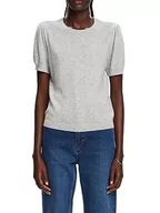 Swetry damskie - ESPRIT Sweter damski, 044/jasnoszary 5, XS - miniaturka - grafika 1