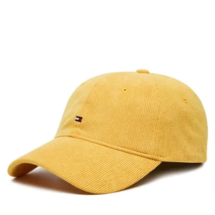 Czapka z daszkiem Tommy Hilfiger Th Flag AM0AM12757 Żółty - Czapki męskie - miniaturka - grafika 1