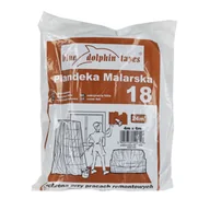 Folie i taśmy malarskie - Blue Dolphin plandeka malarska 18 4 m x 6 m - miniaturka - grafika 1