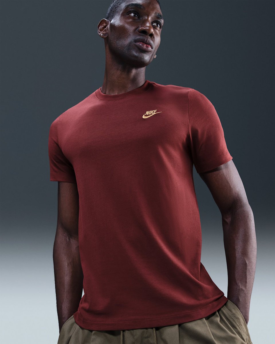 KOSZULKA NIKE MEN AR4997-620 BORDO R-M