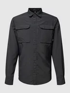 Koszule męskie - Koszula casualowa o kroju regular fit z detalem z logo model ‘Sequoia’ - miniaturka - grafika 1