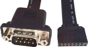 Lenovo 15-pin - DB-9, 0.25m, Czarny 00XL199 - Kable komputerowe i do monitorów - miniaturka - grafika 1