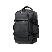 Torby na laptopy - Wielofunkcyjny plecak z miejscem na laptop 14" PUCCINI EASY PACK PM9017 1 Czarny - miniaturka - grafika 1