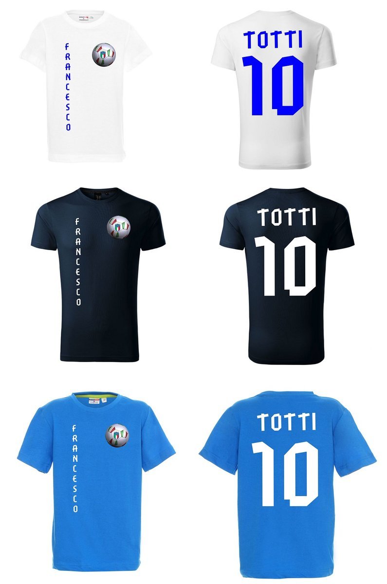 Koszulka Włochy FRANCESCO TOTTI 10 Jr