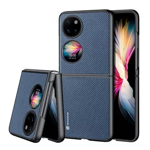 Dux Ducis Fino etui pokrowiec pokryty nylonowym materiałem Huawei P50 niebieski - Etui i futerały do telefonów - miniaturka - grafika 1